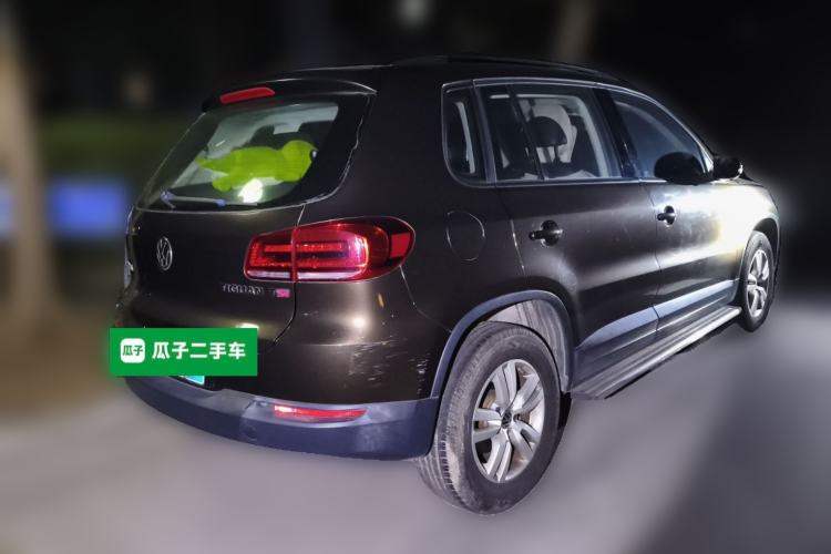 Used Volkswagen Tiguan 2015 1.8TSI Automatic Two-Wheel Drive Trend Edition Rear Right 45 Deg