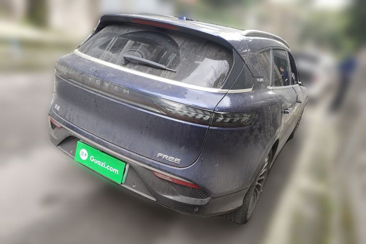 Used VOYAH FREE 2021 Four-Wheel Drive Standard Range-Extended Exclusive Luxury Package Rear Right 45 Deg