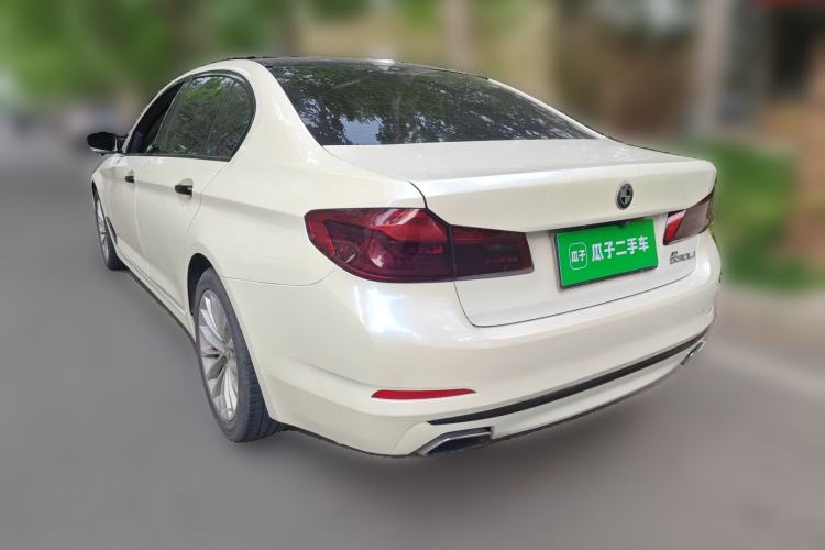 Used BMW 5 Series 2018 530Li Leading Edition Luxury Package Rear Left 45 Deg