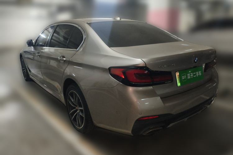 Used BMW 5 Series New Energy 2021 535Le M Sport Package Rear Left 45 Deg