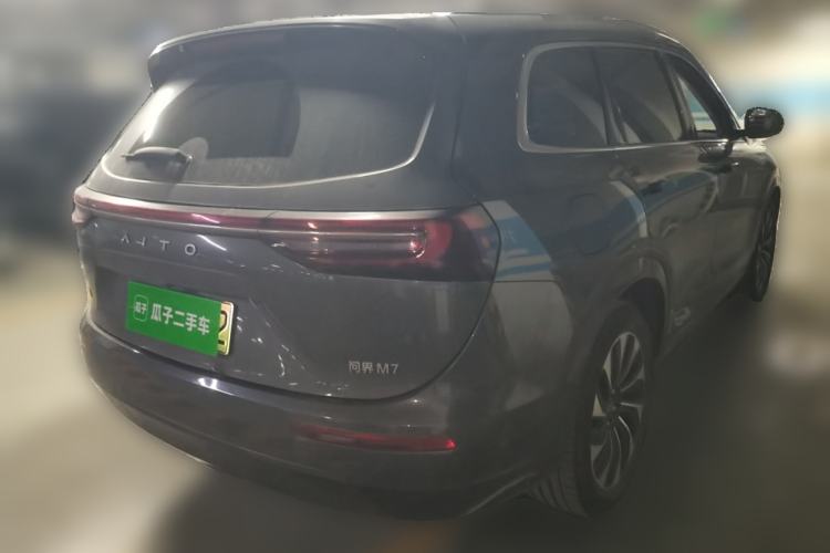 Used Hima AITO M7 2024 1.5T Rear-Drive Plus Version 5 Seats Rear Right 45 Deg