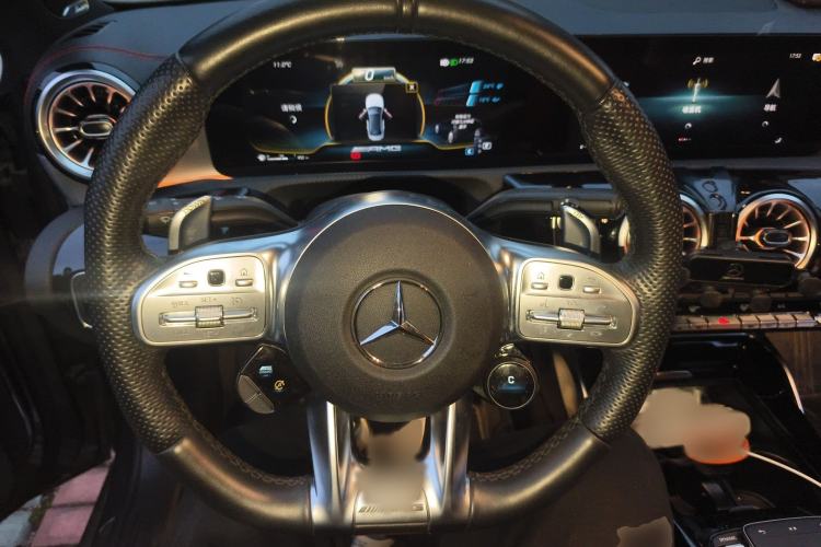Used Mercedes-Benz A AMG 2022 AMG A 35 L 4MATIC Steering Wheel