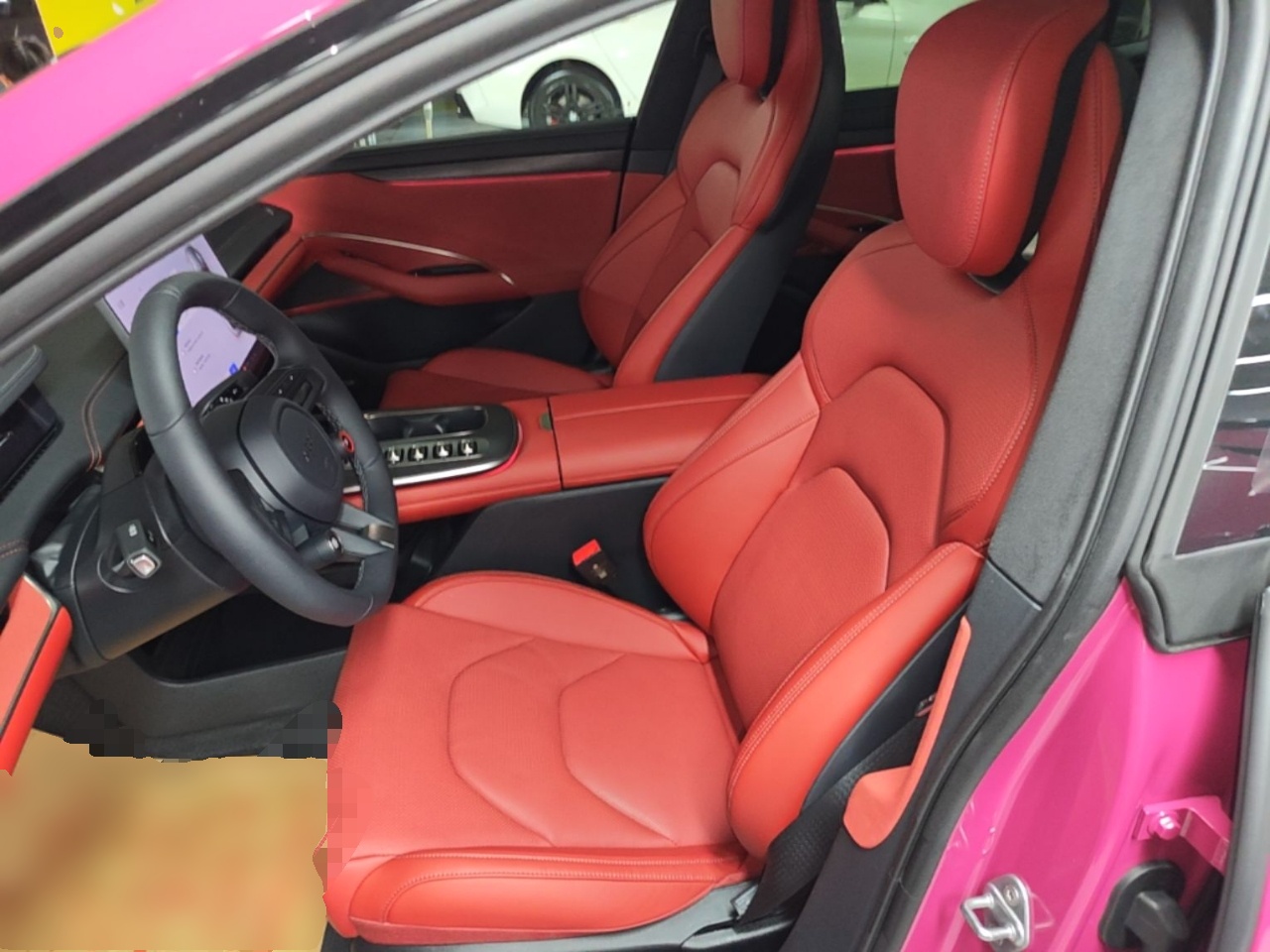 Avant de la voiture