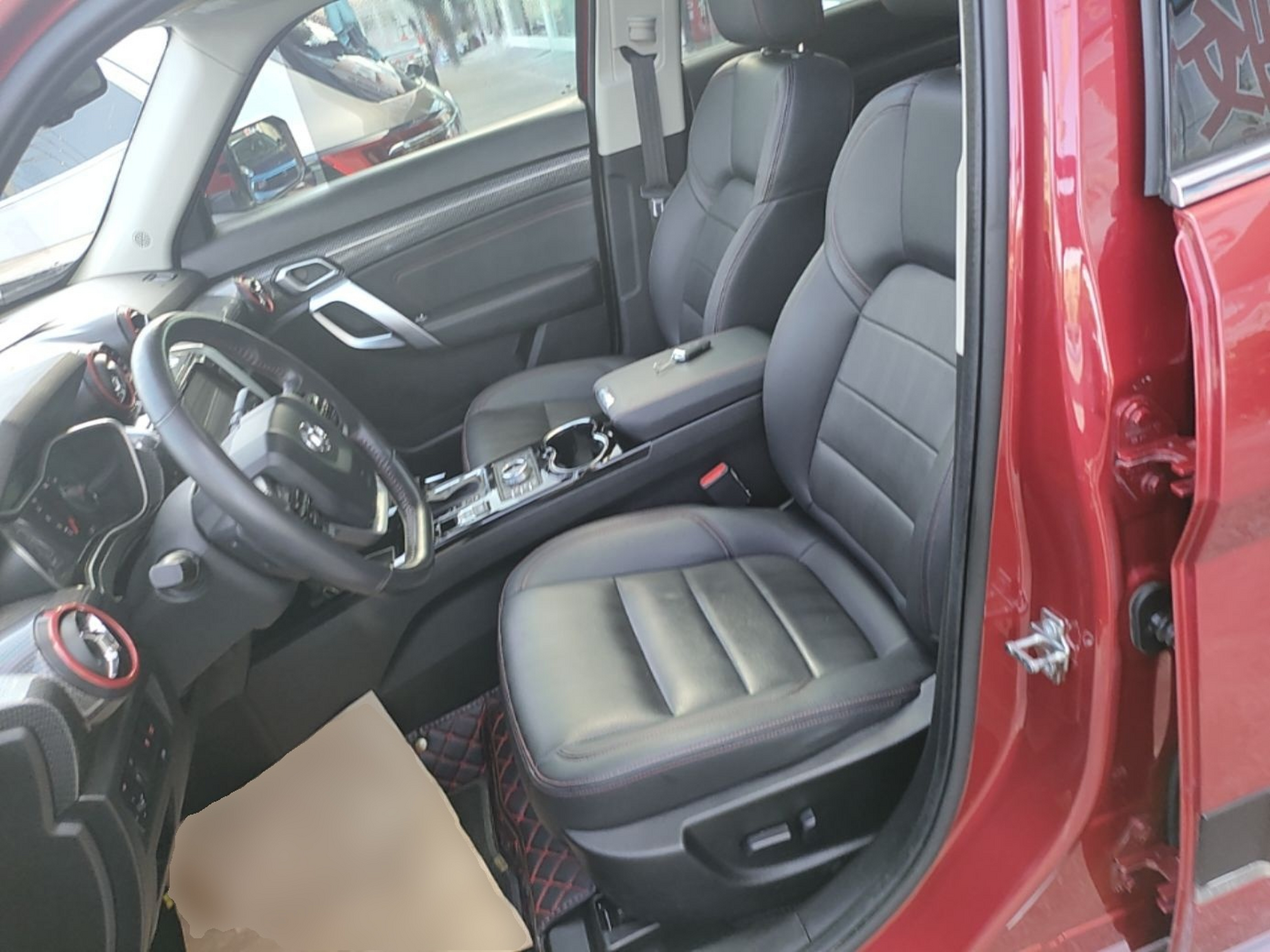 Avant de la voiture
