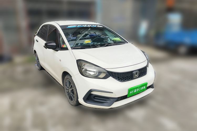 Used Honda Fit 2021 1.5L CVT Trendy Edition Front Right 45 Deg