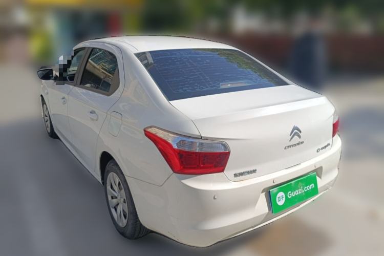 Used Citroen Elysee 2016 1.6L Automatic Fashion Model Rear Left 45 Deg