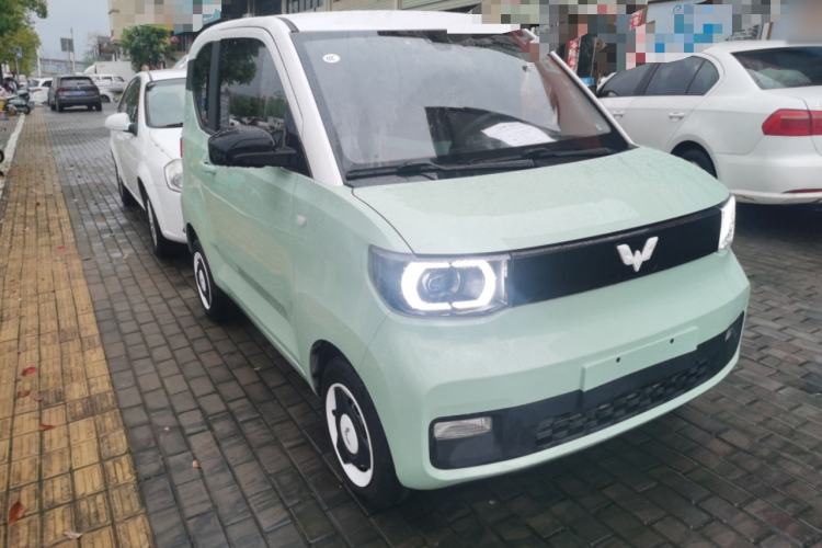 Used Wuling Hongguang MINIEV 2021 Macaron Fashion Edition Lithium-Ion Battery Front Right 45 Deg