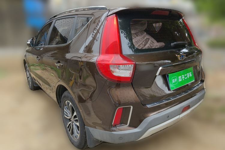 Used Geely Auto Vision X6 2016 1.3T CVT Flagship Model Rear Left 45 Deg