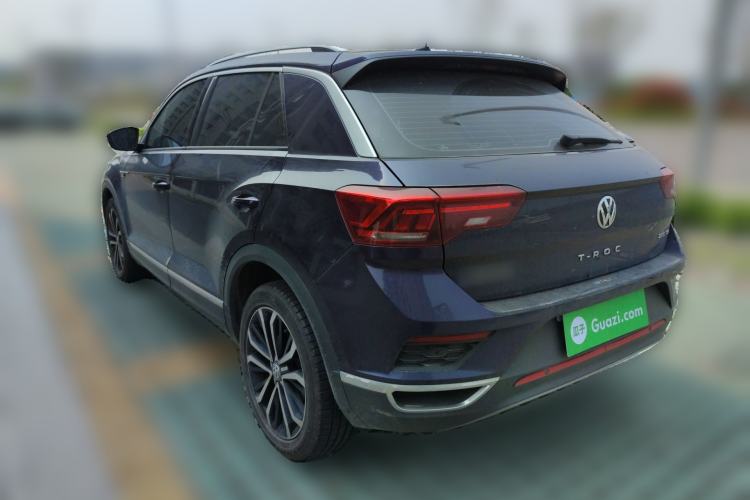 Used Volkswagen T-ROC 2020 280TSI DSG Two-Wheel Drive Comfort Version Rear Left 45 Deg