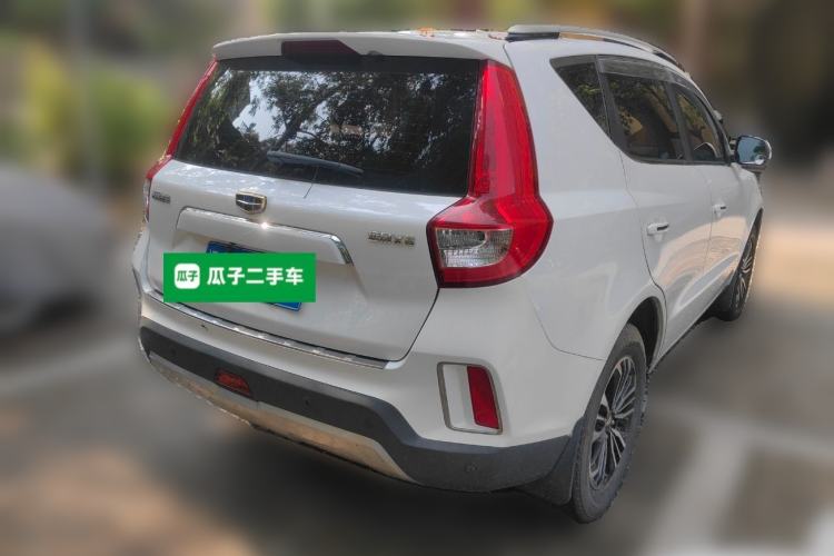 Used Geely Auto Vision X6 2016 1.8L Manual Luxury Model Rear Right 45 Deg