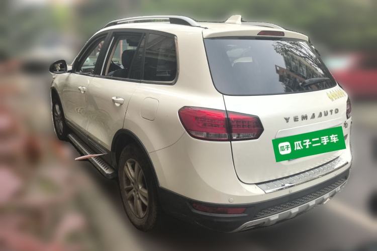 Used Yema T70 2016 Upgraded Model 1.8L Manual Elite Version Rear Left 45 Deg