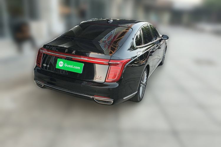 Used Hongqi H9 2020 2.0T Smart Connect Flagship Edition Rear Right 45 Deg