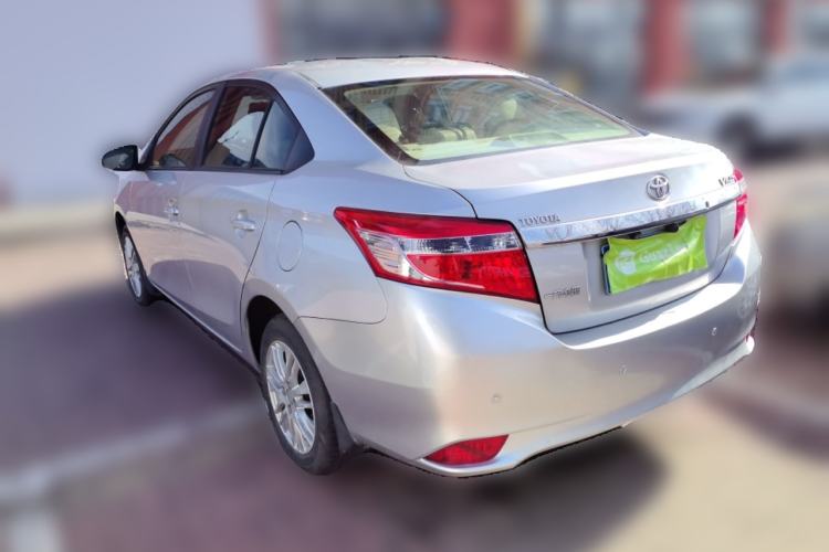 Used Toyota Vios 2014 1.3L Automatic Standard Edition Rear Left 45 Deg