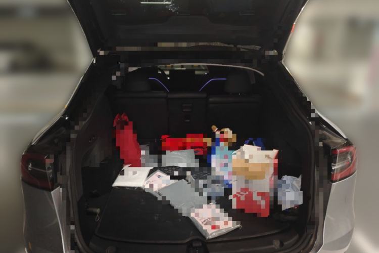 Used Tesla Model Y 2023 Long-Range All-Wheel-Drive Version Trunk