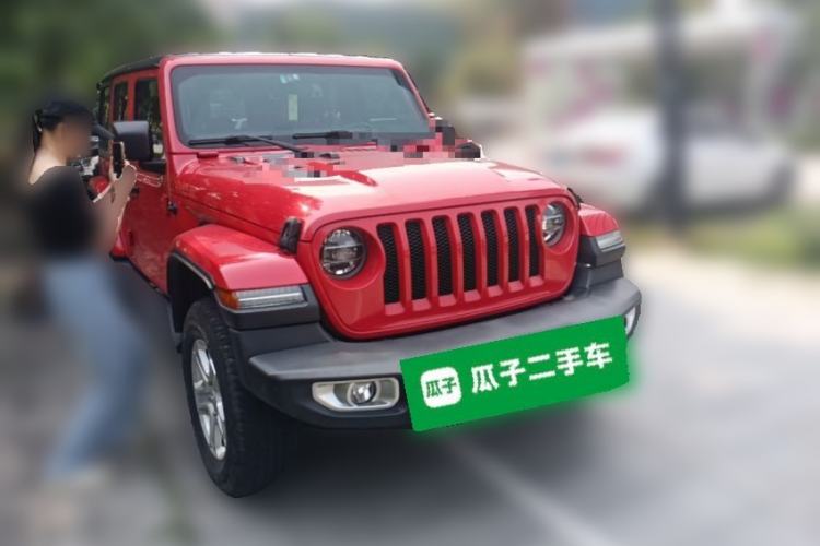 Used Jeep Wrangler 2018 2.0T Sahara Four-Door Edition Front Right 45 Deg