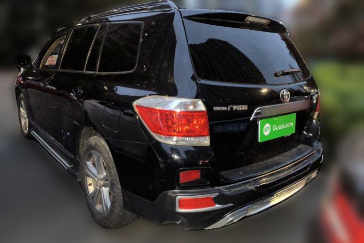 Used Toyota Highlander 2012 2.7L Two-Wheel Drive 7-Seater Luxury Edition Rear Left 45 Deg