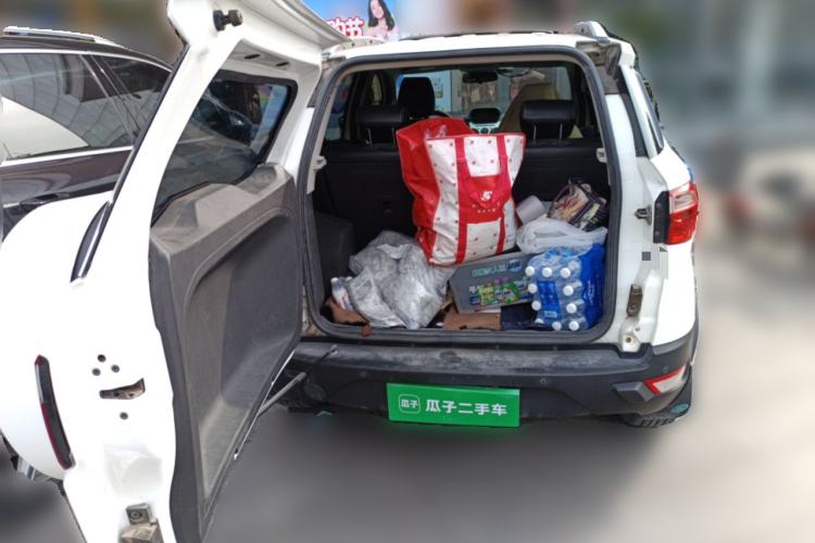 Used Ford EcoSport 2013 1.5L Automatic Prestige Model Trunk