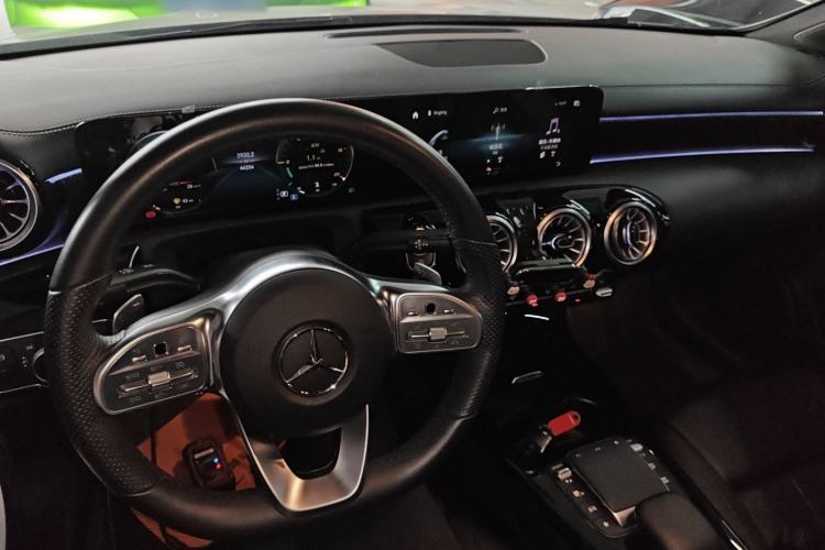 Used Mercedes-Benz A-Class 2022 Restyled A 200 L Sport Sedan Dynamic Version Center Console