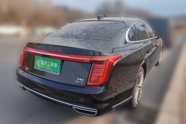 Used Hongqi H9 2020 Revised Version 2.0T Smart Connect Flagship Edition Rear Right 45 Deg