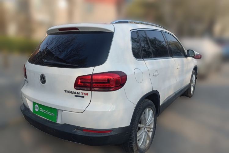 Used Volkswagen Tiguan 2013 2.0 TSI Automatic All-Wheel-Drive Flagship Edition Rear Right 45 Deg