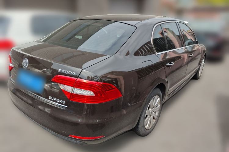 Used Skoda Superb 2013 1.4TSI Manual Shengshi Edition Rear Right 45 Deg