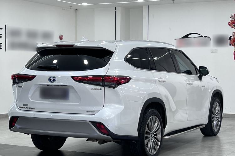 Used Toyota Highlander 2022 Dual-Engine 2.5L Four-Wheel Drive Prestige Version 7 Seats
