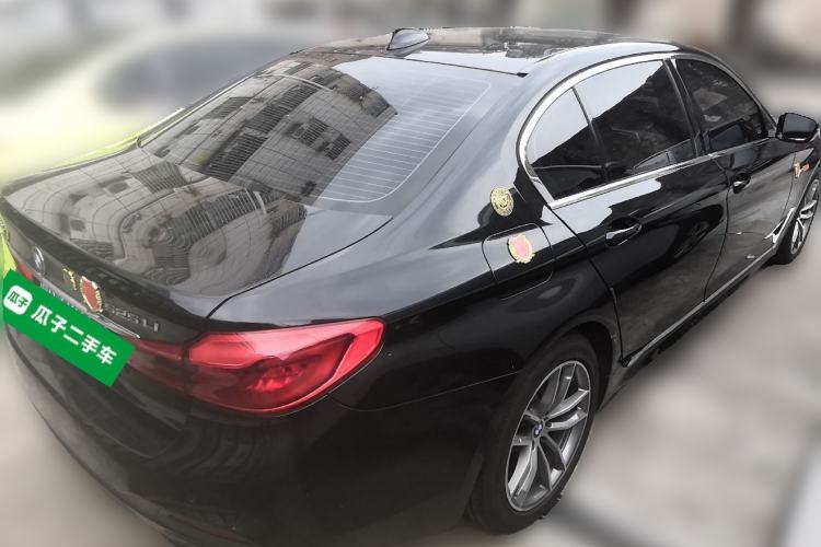 Used BMW 5 Series 2019 525Li M Sport Package Rear Right 45 Deg