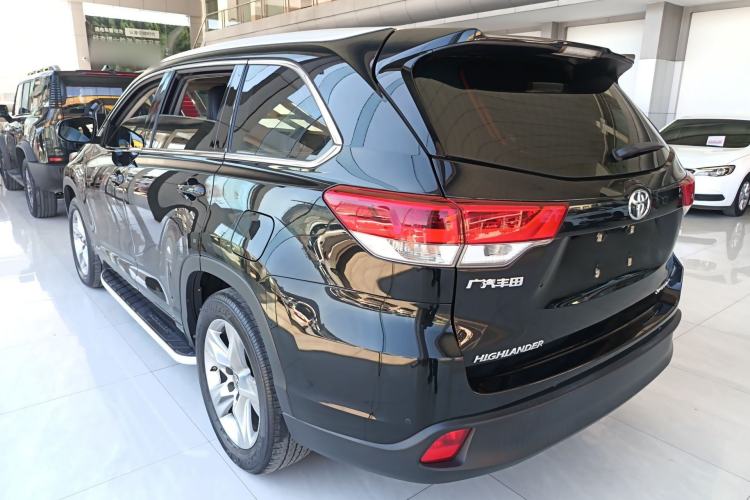 Used Toyota Highlander 2018 2.0T Four-Wheel Drive Luxury Version 7 Seats China VI Standard Rear Left 45 Deg