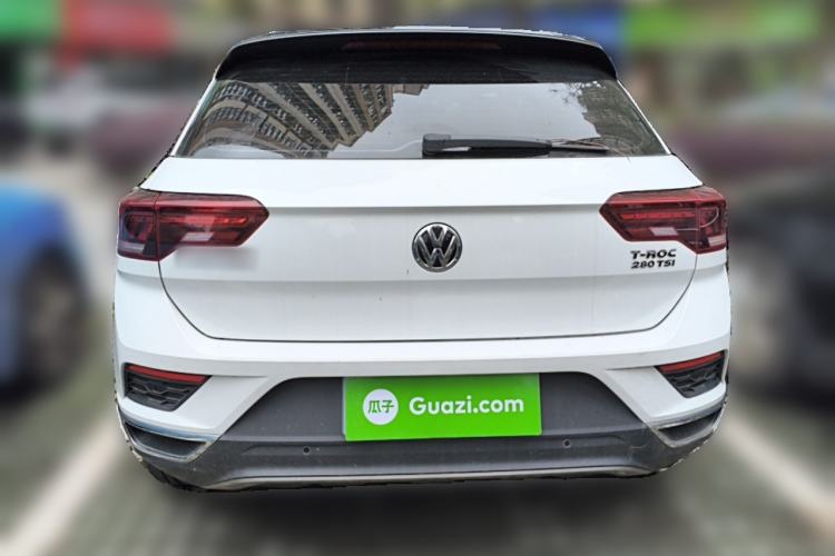 Used Volkswagen T-ROC 2018 280TSI DSG Four-Wheel Drive Luxury Version China V Emission Standard Rear