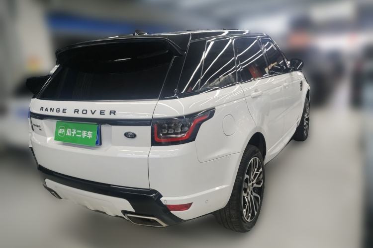 Used Land Rover Range Sport 2021 3.0 L6 YAO Black Edition Rear Right 45 Deg