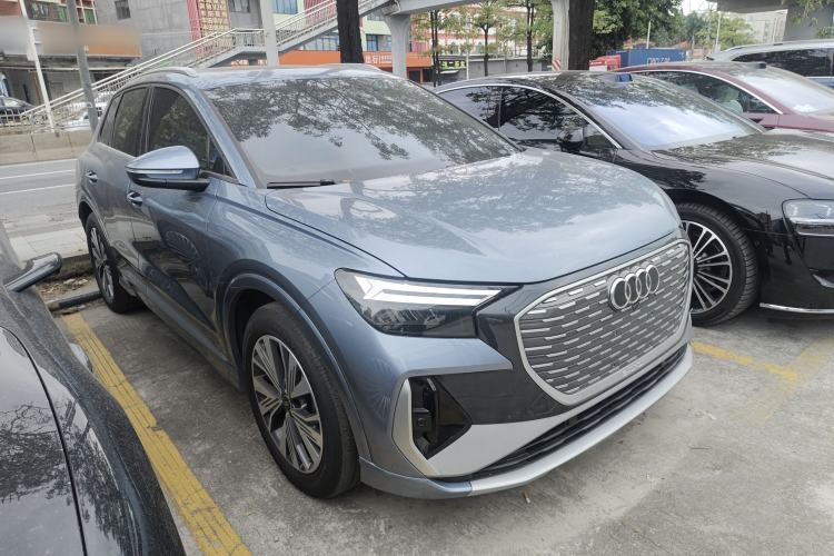 Used Audi Q4 e-tron 2024 40 e-tron Adventure Edition Front Right 45 Deg