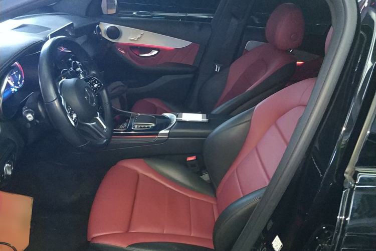 Used Mercedes-Benz GLC Coupe 2020 GLC 260 4MATIC Coupe SUV Left Front Seat