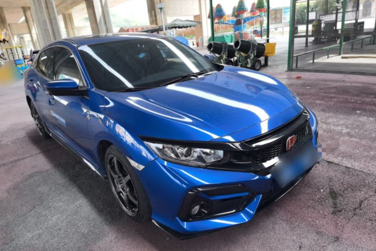 Used Honda Civic 2021 HATCHBACK 220TURBO CVT New Trendsetter Front Right 45 Deg