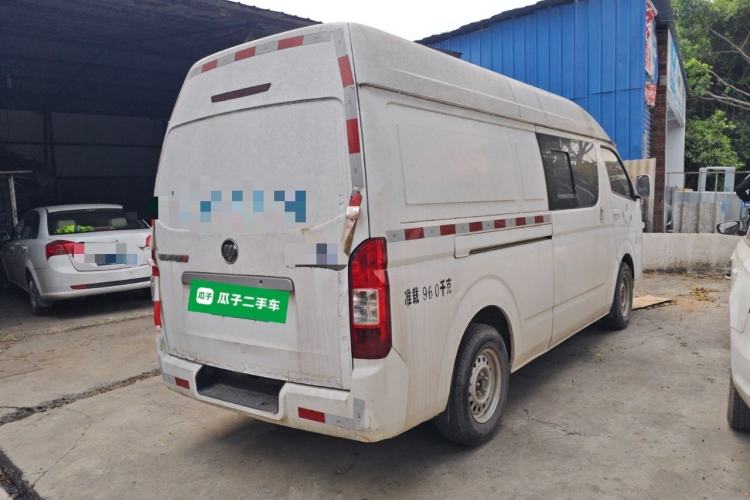 Used Foton Scenic G7 2016 2.0L Commercial Version Long Wheelbase High Roof – 486EQV4 Rear Right 45 Deg