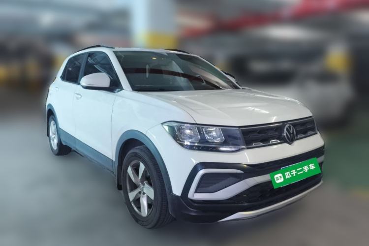 Used Volkswagen T-Cross 2021 1.5L Automatic Fashion Edition Front Right 45 Deg
