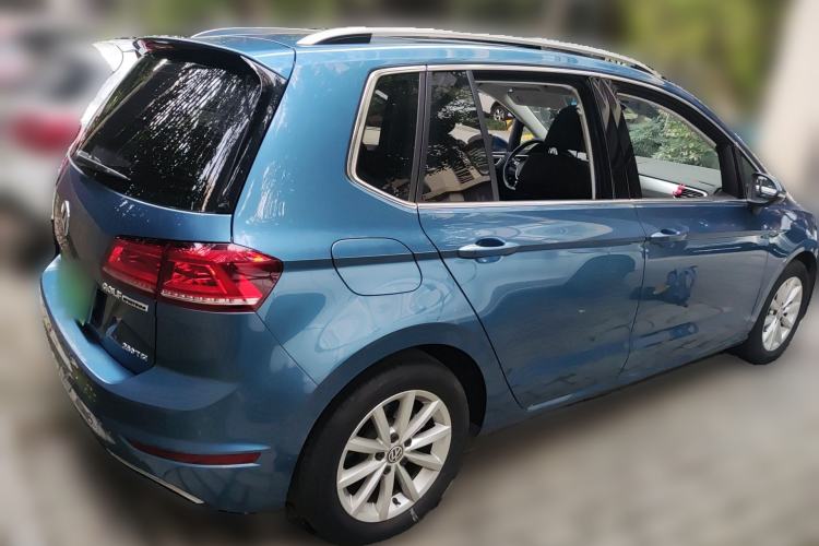 Used Volkswagen Golf Sportsvan 2019 280TSI Automatic Trendy Model China VI Standard Rear Right 45 Deg