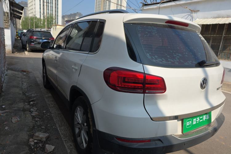 Used Volkswagen Tiguan 2015 1.8TSI Automatic Two-Wheel Drive Comfort Edition Rear Left 45 Deg