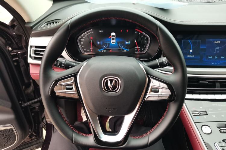 Used CHANGAN CS85 COUPE 2019 1.5T DCT Dynamic Version China VI Standard Steering Wheel