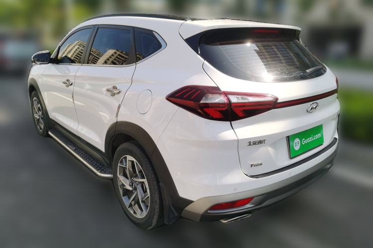 Used Hyundai Tucson 2020 280TGDi Two-Wheel-Drive GLS Fashion Edition China VI Standard Rear Left 45 Deg