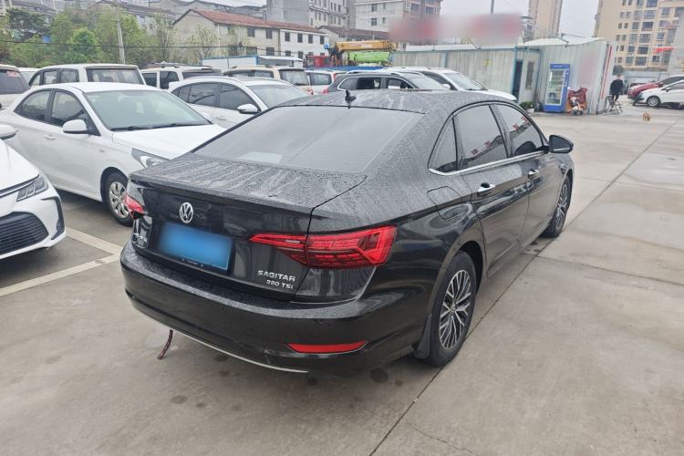 Used Volkswagen Sagitar 2020 280TSI DSG Comfort Version China VI Standard Rear Right 45 Deg