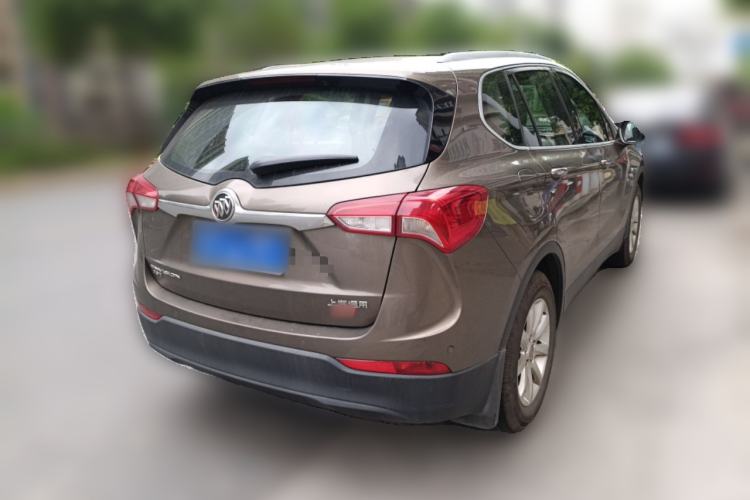 Used Buick Envision 2018 20T Two-Wheel-Drive Elite Model Rear Right 45 Deg