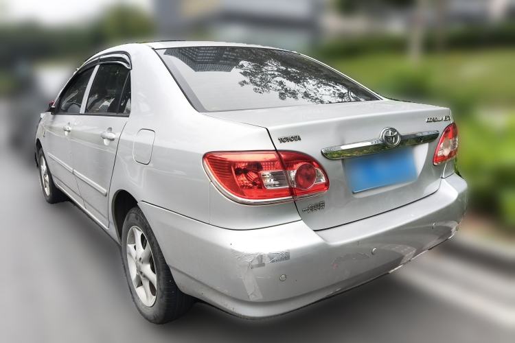 Used Toyota Corolla EX 2011 1.6L Automatic Classic Edition Rear Left 45 Deg