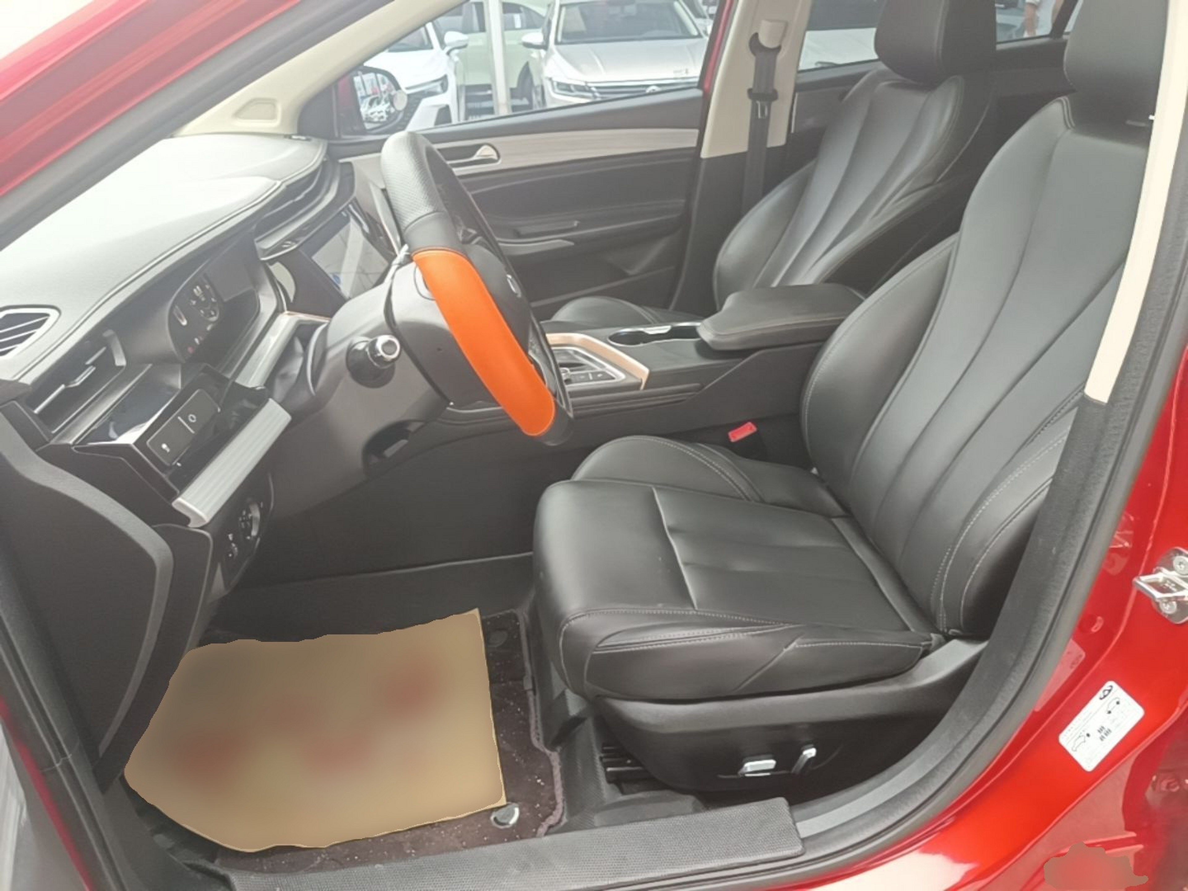 Avant de la voiture