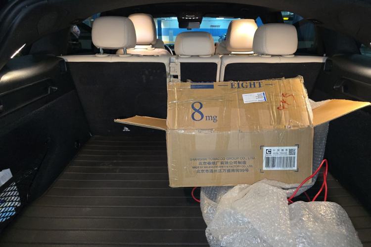 Used Mercedes-Benz EQC 2020 EQC 400 4MATIC Trunk