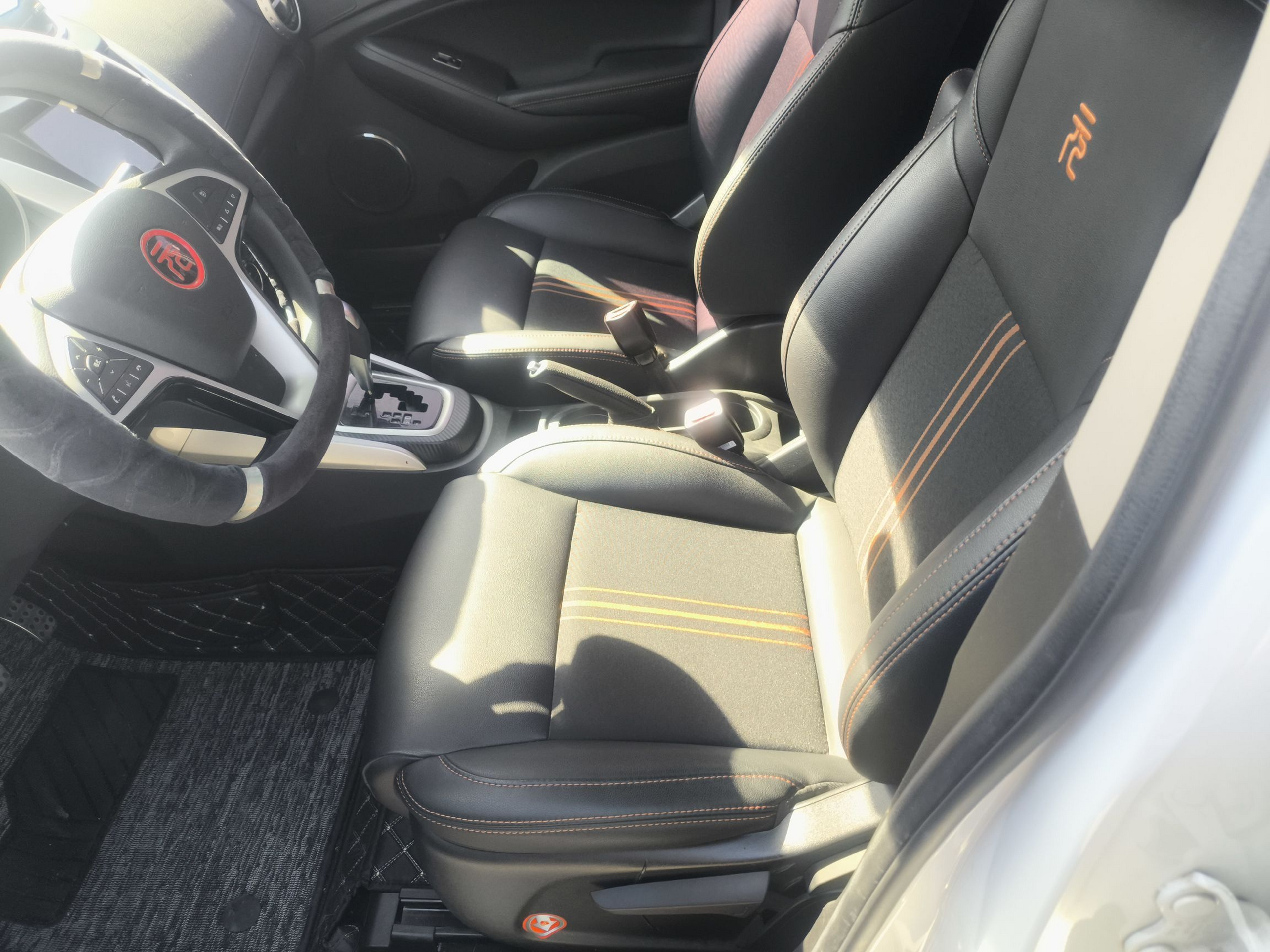 Avant de la voiture