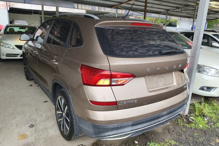 Used Skoda Kamiq 2018 1.5L Automatic Comfort Edition China VI Standard Rear Left 45 Deg