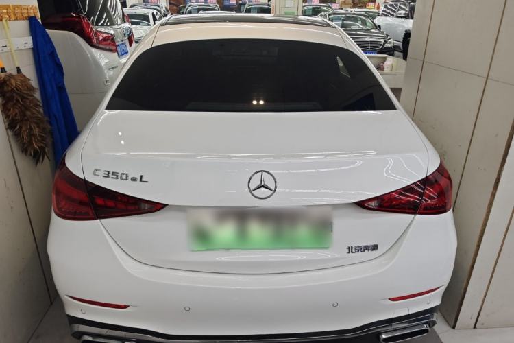 Used Mercedes-Benz C-Class New Energy 2023 Second Facelift C 350 eL Rear