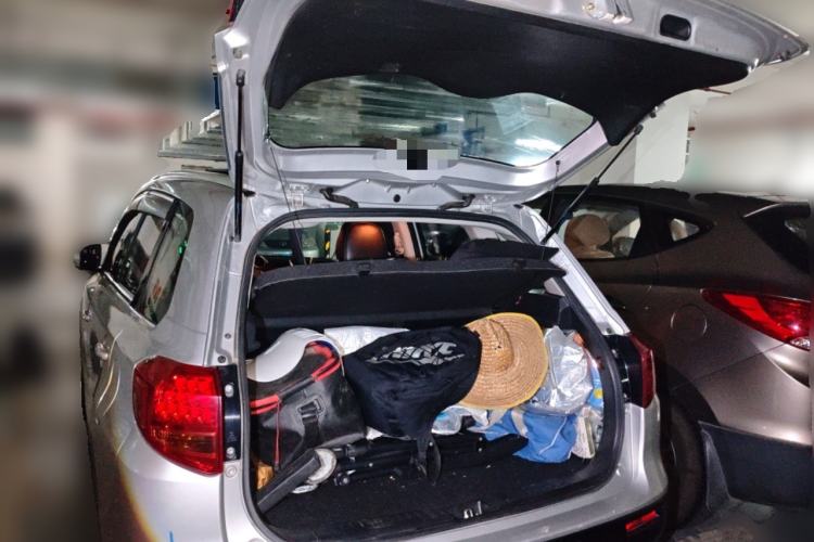 Used Suzuki Vitara 2016 1.4T Automatic Two-Wheel Drive Luxury Version Trunk