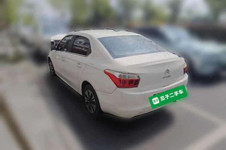 Used Citroen Elysee 2014 1.6L Automatic Fashion Model Rear Left 45 Deg