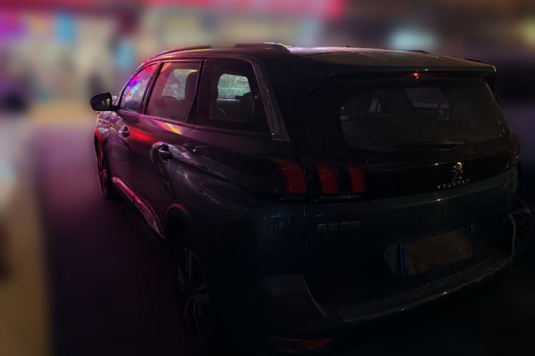 Used Peugeot 5008 2017 380THP 7-Seater Elite Edition Rear Left 45 Deg